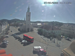 Náměstí, koste sv. Markéty