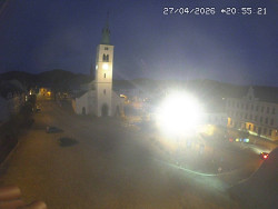 Náměstí, koste sv. Markéty