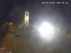 Náměstí, koste sv. Markéty