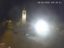 Náměstí, koste sv. Markéty