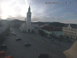 Náměstí, koste sv. Markéty