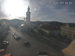 Náměstí, koste sv. Markéty