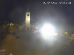 Náměstí, koste sv. Markéty