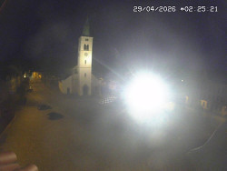 Náměstí, koste sv. Markéty