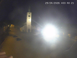 Náměstí, koste sv. Markéty