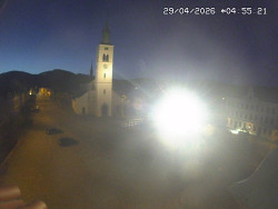 Náměstí, koste sv. Markéty