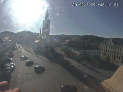 Náměstí, koste sv. Markéty