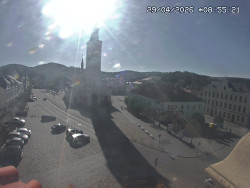 Náměstí, koste sv. Markéty