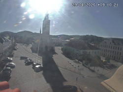 Náměstí, koste sv. Markéty