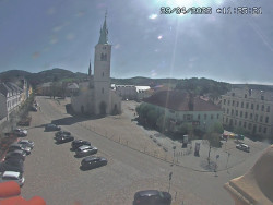 Náměstí, koste sv. Markéty