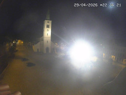 Náměstí, koste sv. Markéty