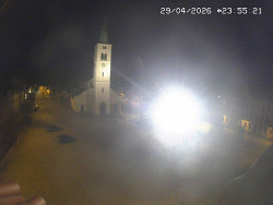 Náměstí, koste sv. Markéty