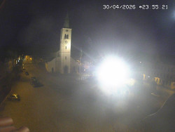 Náměstí, koste sv. Markéty