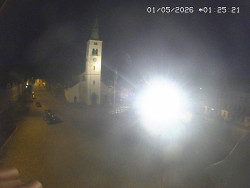 Náměstí, koste sv. Markéty