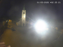 Náměstí, koste sv. Markéty