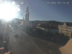Náměstí, koste sv. Markéty