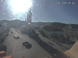 Náměstí, koste sv. Markéty