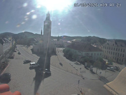 Náměstí, koste sv. Markéty