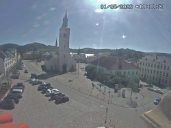 Náměstí, koste sv. Markéty