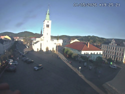 Náměstí, koste sv. Markéty