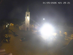 Náměstí, koste sv. Markéty