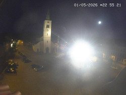 Náměstí, koste sv. Markéty