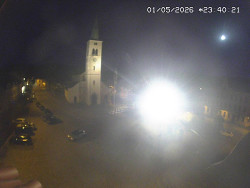 Náměstí, koste sv. Markéty