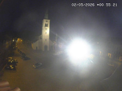 Náměstí, koste sv. Markéty