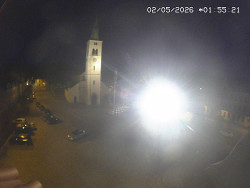 Náměstí, koste sv. Markéty