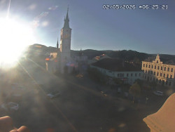 Náměstí, koste sv. Markéty