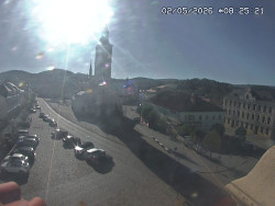 Náměstí, koste sv. Markéty