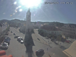 Náměstí, koste sv. Markéty