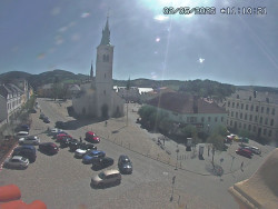 Náměstí, koste sv. Markéty