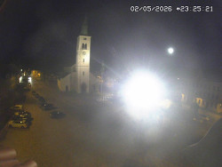 Náměstí, koste sv. Markéty