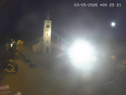 Náměstí, koste sv. Markéty