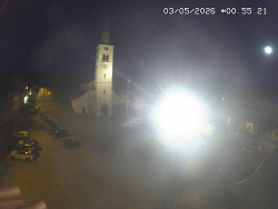 Náměstí, koste sv. Markéty