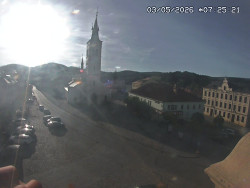 Náměstí, koste sv. Markéty
