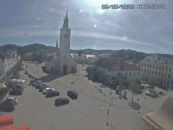 Náměstí, koste sv. Markéty