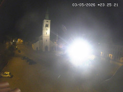 Náměstí, koste sv. Markéty