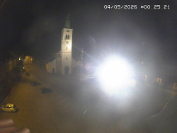 Náměstí, koste sv. Markéty