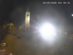 Náměstí, koste sv. Markéty