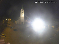 Náměstí, koste sv. Markéty