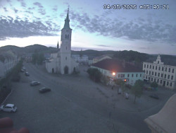 Náměstí, koste sv. Markéty