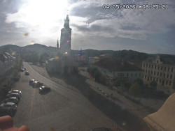 Náměstí, koste sv. Markéty