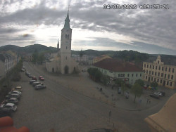 Náměstí, koste sv. Markéty
