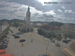 Náměstí, koste sv. Markéty