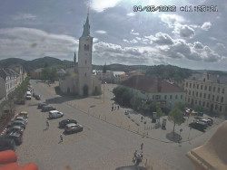 Náměstí, koste sv. Markéty