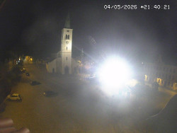 Náměstí, koste sv. Markéty