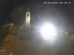 Náměstí, koste sv. Markéty
