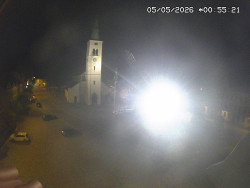 Náměstí, koste sv. Markéty
